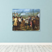 Die Kapitulation Bredas, 1625, c.1635 Leinwanddruck (Insitu (Holzboden))