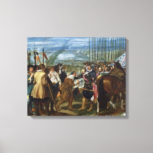 Die Kapitulation Bredas, 1625, c.1635 Leinwanddruck (Vorderseite)