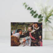 Die Kapitulation Bredas Postkarte (Stehend Vorderseite)