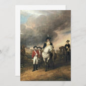 Die Kapitulation von Lord Cornwallis in Yorktown J Einladung (Vorne/Hinten)