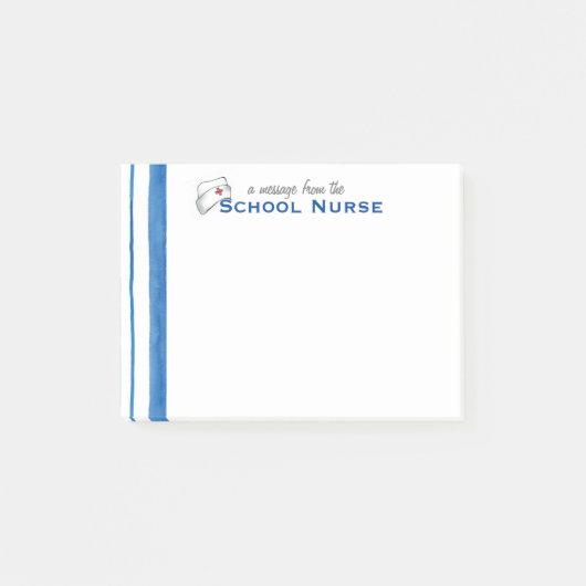 Die Kappen-Post-Itanmerkung der Post-it Klebezettel (Vorderseite)