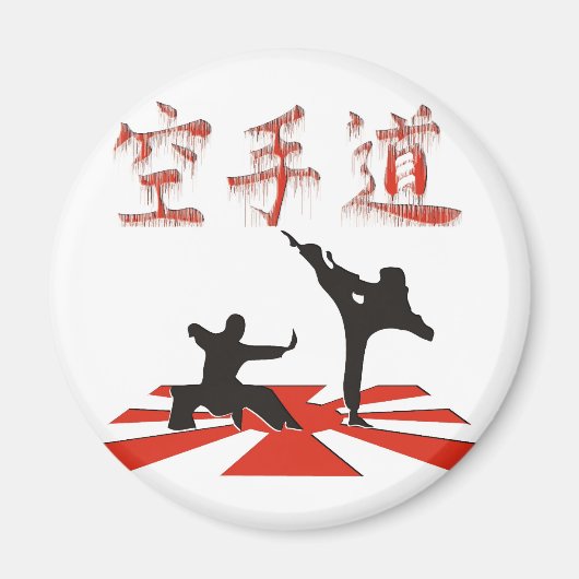 Die Karate-Perspektive Magnet (Vorne)