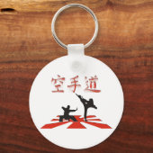 Die Karate-Perspektive Schlüsselanhänger (Vorderseite)