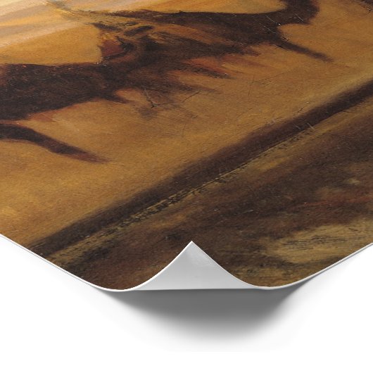 Die Karawane Poster (Ecke)