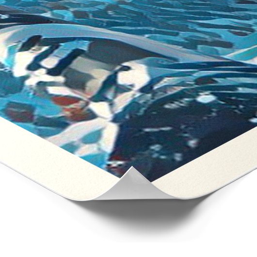 Die Karellis Skistation Poster (Ecke)