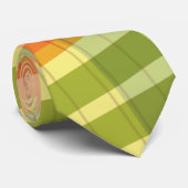 die karierte Krawatte der Männer des Falles Farb (Gerollt)