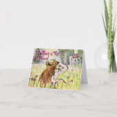 Die Karte "Das Beste ist noch nicht da" (Vorderseite)