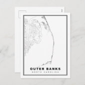 Die Karte der äußeren Banken (Vorne/Hinten)