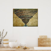 Die Karte der Hölle, Abgrund der Hölle - Sandro Bo Poster (Küche)