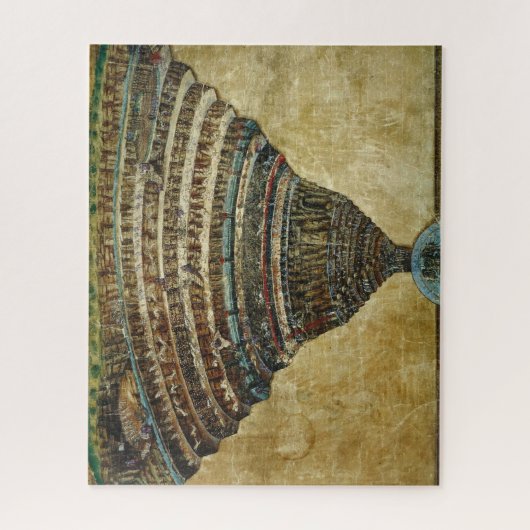 Die Karte der Hölle, Abgrund der Hölle - Sandro Bo Puzzle (Vertikal)