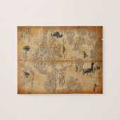 Die Karte des Abenteurers Puzzle (Horizontal)