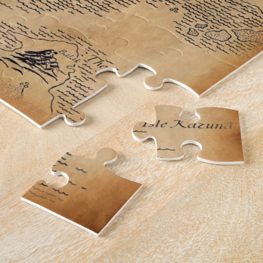 Die Karte des Abenteurers Puzzle (Seite)