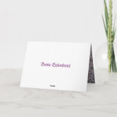 Die Karte des Betta Fisch-Valentinsgrußes (Rückseite)