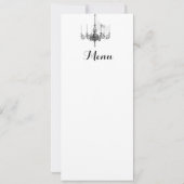 Die Karte des Halloween-Balls (Rückseite)