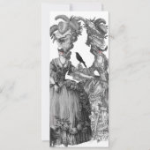 Die Karte des Halloween-Balls (Vorderseite)