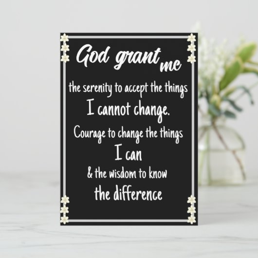 Die Karte des heiligen Gebets (Stehend Vorderseite)