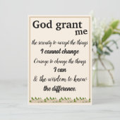 Die Karte des heiligen Gebets (Stehend Vorderseite)