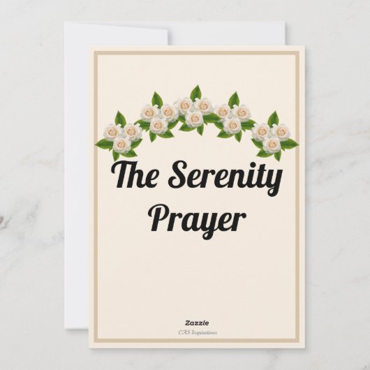 Die Karte des heiligen Gebets (Rückseite)