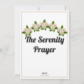 Die Karte des heiligen Gebets (Rückseite)