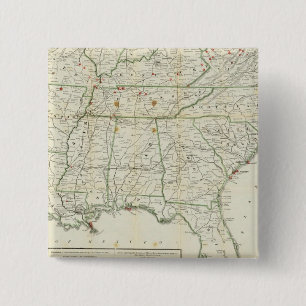 Die Karte des historischen Krieges Button