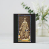 Die Karte des Hohepriestess-Tarots (Stehend Vorderseite)