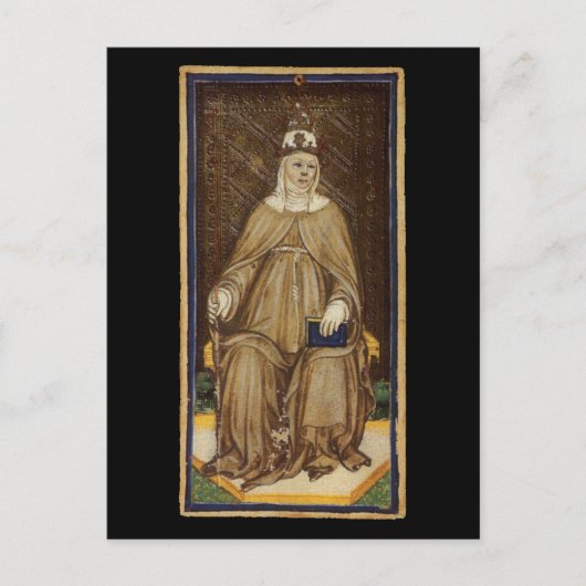 Die Karte des Hohepriestess-Tarots (Vorderseite)