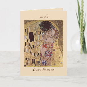 Die Karte des Küssen Walentins von Gustav Klimt 19