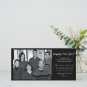 Die Karte des neuen Jahres (Stehend Vorderseite)