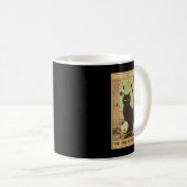 Die Karte des Tarots der Hohepriester Kaffeetasse (VorderseiteRechts)