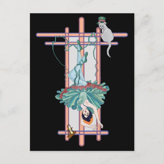 Die Karte des Tarots "Hanged Woman" (Vorderseite)