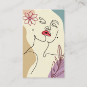 Die Karte mit dem Gesicht der Frau (Vorderseite)