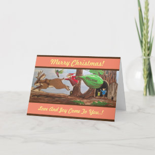 Die Karte PJ McMouse Weihnachts!