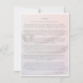 Die Karte Stone in voller Größe für Trauer oder Ve (Vorderseite)