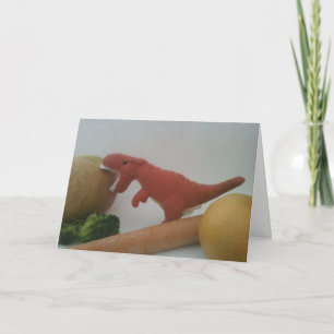 Die Karte T-Rex Valentinsgrußes