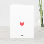 Die Karte 💘 Valentinenkarte ist individuell einst (Rückseite)