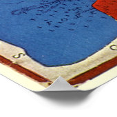 Die Karte von Oz Poster (Ecke)