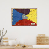 Die Karte von Oz Poster (Küche)