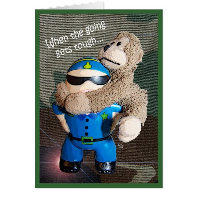 Die Karte wird hart (Vorne)