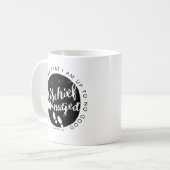Die Karten-Charme-Typografie Plünderers Harry Kaffeetasse (Vorderseite Links)