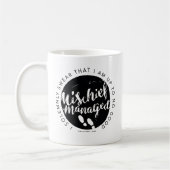Die Karten-Charme-Typografie Plünderers Harry Kaffeetasse (Links)