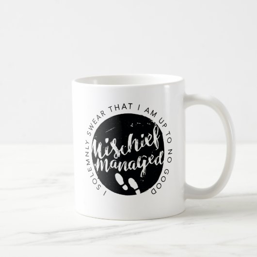 Die Karten-Charme-Typografie Plünderers Harry Kaffeetasse (Rechts)