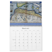 Die Karten von Abraham Ortelius 2012 Kalender (Mär 2027)