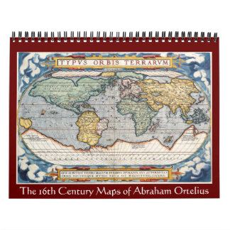 Die Karten von Abraham Ortelius 2012 Kalender