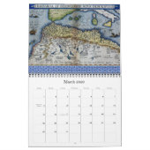 Die Karten von Abraham Ortelius 2012 Kalender (Mär 2026)