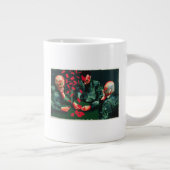 Die Kartenspieler 1987 Jumbo-Tasse (Rechts)