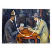 Die Kartenspieler, Cezanne Große Geschenktüte (Rückseite)