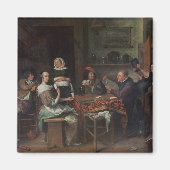 Die Kartenspieler Magnet (Vorne)