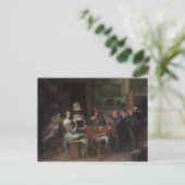 Die Kartenspieler Postkarte (Stehend Vorderseite)