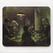 Die Kartoffelessen von Vincent van Gogh Mousepad (Vorne)