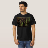 Die Kartoffelessen von Vincent van Gogh T-Shirt (Vorne ganz)
